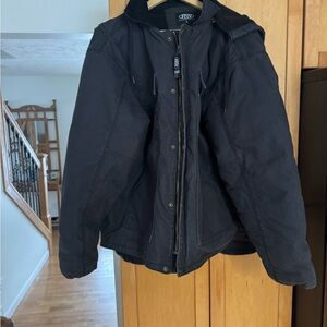 Black men’s work Jacket